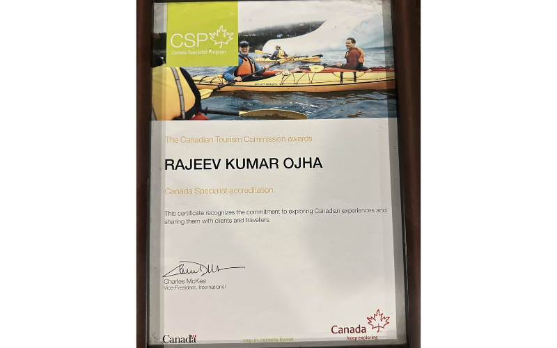 Canada Specialist Program- Canada Tourism Commission Awards