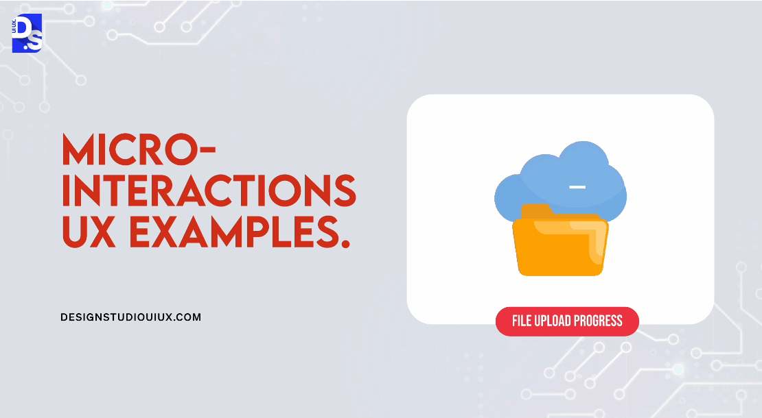 Micro Interaction Example 10 - File Upload Progress