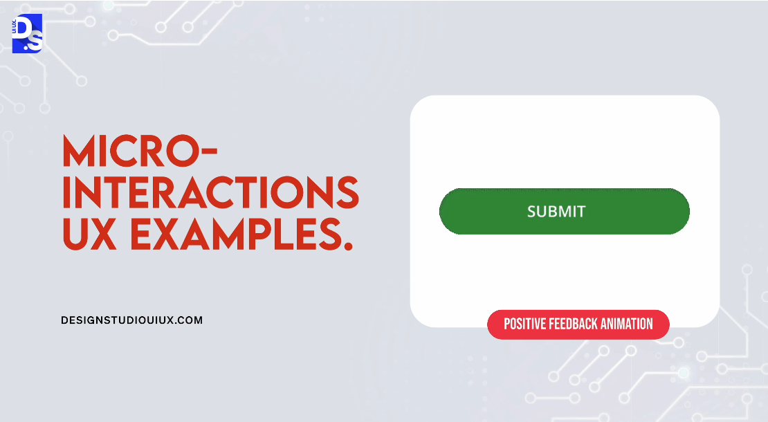 Micro Interaction Example 4 - Positive Feedback Animation