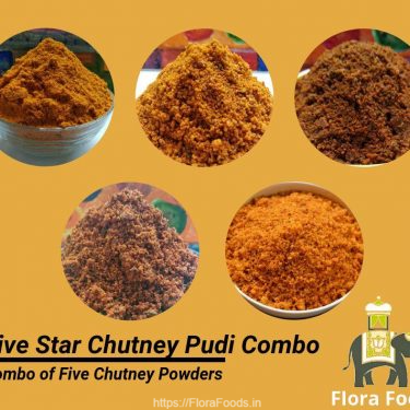 Five Star Chutney Pudi Combo