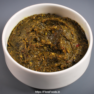 GARLIC Pundi Chutney (Gongura Chutney)Pitwaa Ki Chutney/GARLIC Sorrel Leaves Chutney