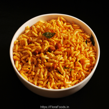 <b>RED</b> Belgaum Churumuri <b>With Garlic (Red)</b>(Puffed Rice / Mandakki)