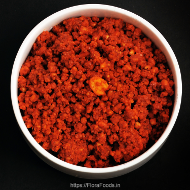 Shenga Hinndi (Groundnut Chutney Sticky Thick Coarse Powder)