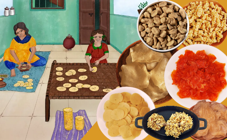 HappaLa-Sandige (Papad-Fryums)