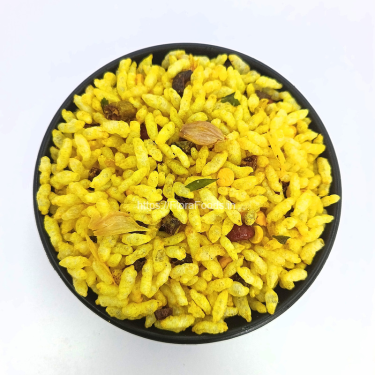 <b>Cold Pressed Shenga (Groundnut) Oil</b> Dharwad Churumuri <b>with Garlic (YELLOW)</b> (Puffed Rice/Mandakki/Murmura)