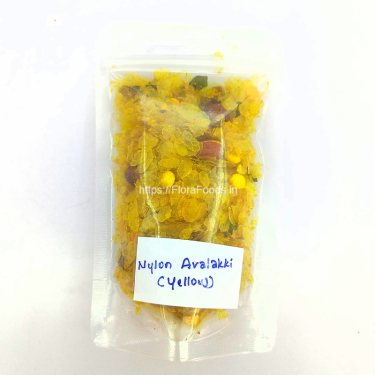 SAMPLE- Nylon Avalakki (Yellow) (Flattened Rice) Nylon Pohe ka Chewda (50G)