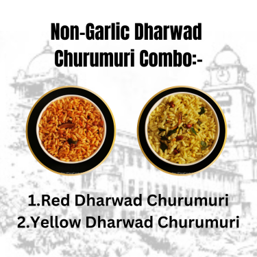 <b>Non-Garlic</b> Dharwad Churumuri Combo:-