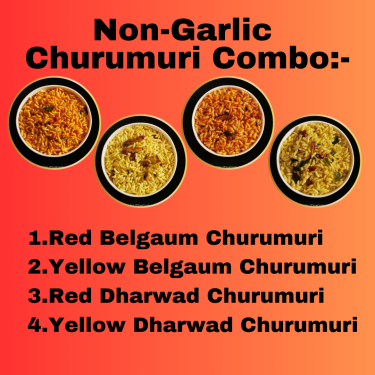 <b>Non-Garlic</b> Churumuri Combo:-