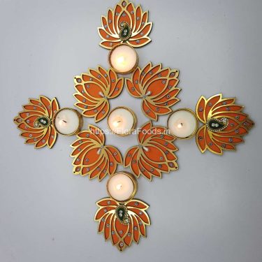 <b>LOTUS shape</b>-FIBER Multi Purpose RANGOLI SEQUENCE-1 Set