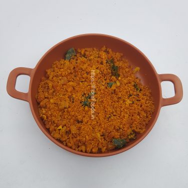 Kadale Bele Udara Pallya RED with ONION[Channa Dal Dry Curry]-Only For BENGALURU