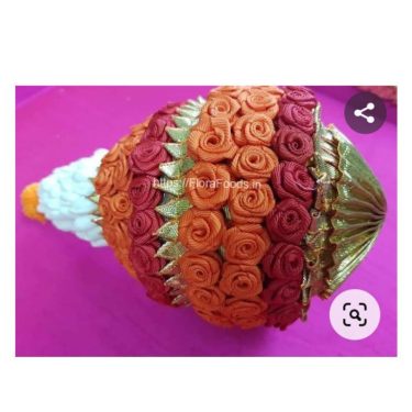 Kayi with Flower Decoration/Coconut With Flower Decoration