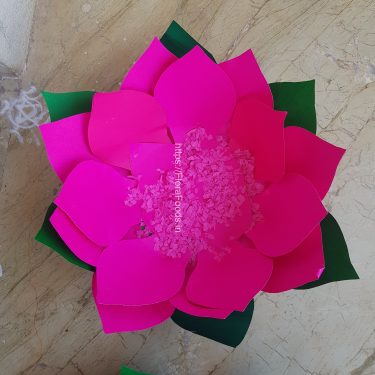 Kamalada Peetha <b>PAPER</b>-Lotus Stand-For Munjive/Marriage