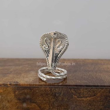 <b>SILVER</b> Nagappa Idol (Approx<b>2.5 gms</b>)(PANCHAMI POOJA KIT FREE)