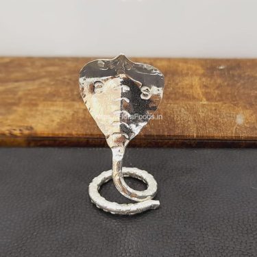 <b>SILVER</b> Nagappa Idol (Approx<b>6 gms</b>)(PANCHAMI POOJA KIT FREE)