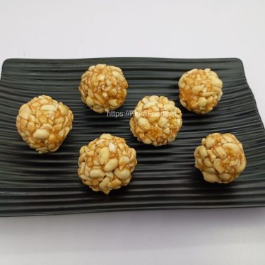 SHENGA BELE Undi (SPLIT Groundnut / Peanut Laddu)