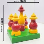 Pandavaru-Wooden Statues