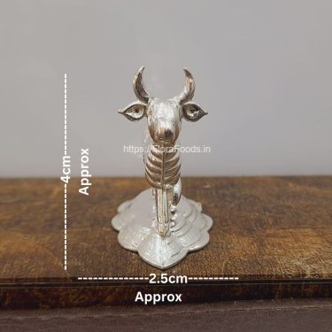 <b>SILVER Kamadhenu Idol(BIG)/Cow with Calf (BIG)</b>