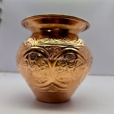 <b>COPPER-ASHTA LAKSHMI TAMBIGE</b>(ASHTA LAKSHMI Kalash)
