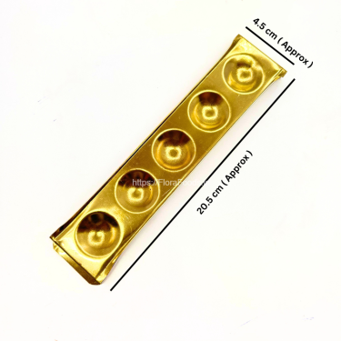 33-Saalu Deepa (5 Slots)–Brass