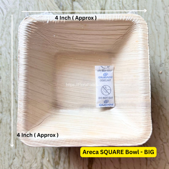 Areca SQUARE Bowl -BIG