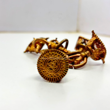 Sandhya Vandane Mudra – BRASS Plated <b>(Heavy Weight)</b>