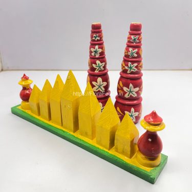 <b>Sheegi</b> Gouri and <b>Kontepatti</b>Combo(Wooden) with <b>FREE POOJA KIT</b>