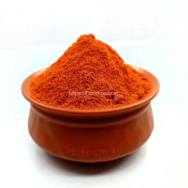 Guntur Khaarada Pudi (Guntur Dry Red chilli / Lalmirch Powder)-500g