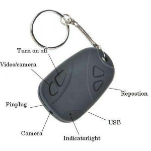 Paroxysm Car Key Mini Spy Camera