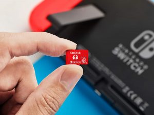 SanDisk microSDXC card for Nintendo Switch (128 GB)