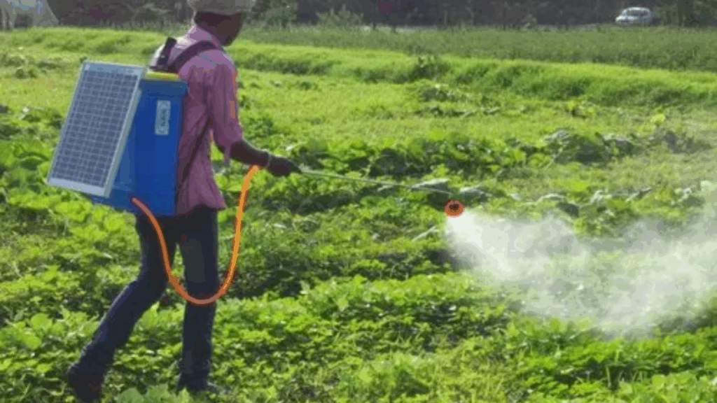 Solar Battery Sprayer machine