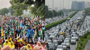 किसानों के धरने से नोएडा में कई रास्ते बंद, घर से निकलने से पहले जानें नया रूट