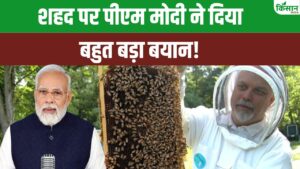 शहद उत्पादन को पीएम मोदी ने बताया ‘स्वीट रिवॉल्यूशन’, महिलाओं को लेकर दिया बड़ा बयान