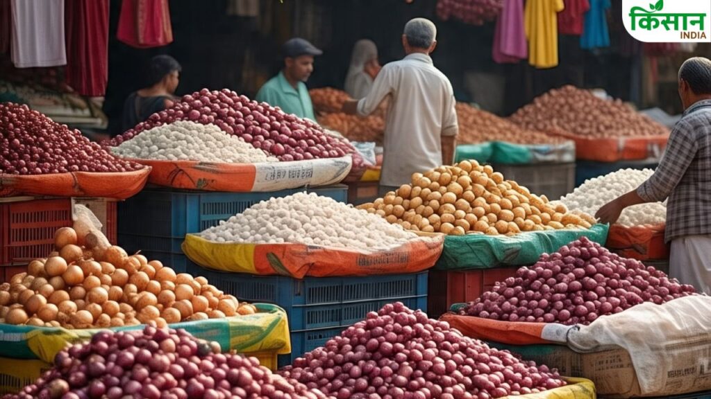 Onion market price fall