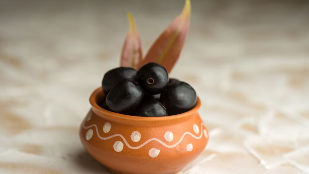 जामुन में भरपूर फाइबर पाया जाता है, जो पाचन क्रिया को बेहतर बनाता है. इसके नियमित सेवन से कब्ज, पेट दर्द, गैस और ऐंठन जैसी समस्याओं से राहत मिलती है. यह आंतों को साफ करने में मदद करता है.