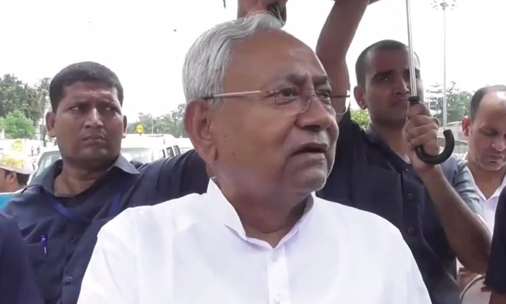 CM Nitish Kumar