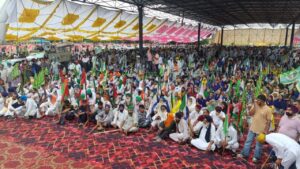 गन्ना बकाया और दाम बढ़ाने को लेकर किसान लामबंद, महापंचायत में जमीन बिक्री समेत कई मुद्दों पर बरसे