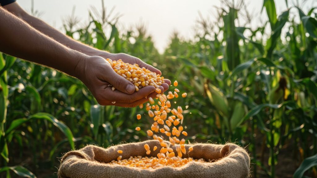 organic maize price