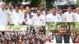 सोयाबीन किसानों का जोरदार प्रदर्शन, कहा- बीमा प्रीमियम कटने के बावजूद 200 रुपये मिला मुआवजा