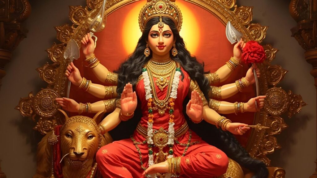 Durga Saptashati Path: नवरात्रि में दुर्गा सप्तशती का पाठ करना अत्यंत महत्वपूर्ण है. पाठ के दौरान सही उच्चारण करें और बिना रुके पूरा पाठ करें. बीच में रुकना पूजा को अधूरी बना देता है और उसका पूरा लाभ नहीं मिलता. Durga Saptashati Path: नवरात्रि में दुर्गा सप्तशती का पाठ करना अत्यंत महत्वपूर्ण है. पाठ के दौरान सही उच्चारण करें और बिना रुके पूरा पाठ करें. बीच में रुकना पूजा को अधूरी बना देता है और उसका पूरा लाभ नहीं मिलता.