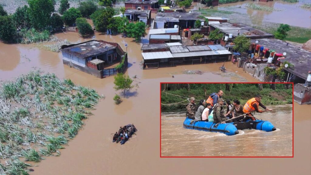 करीब 61,000 हेक्टेयर से अधिक कृषि भूमि डूब गई है. धान, गन्ना, कपास और मक्के की फसलें जलमग्न होकर पूरी तरह बर्बाद हो गई हैं. इससे किसानों की मेहनत और पंजाब की कृषि अर्थव्यवस्था को भारी झटका लगा है.