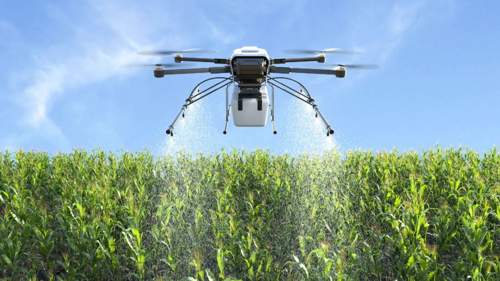 Drone Farming Benefits: खेत का निरीक्षण करने के लिए पैदल या भारी उपकरण का इस्तेमाल करने की जरूरत नहीं रहती. ड्रोन तेजी से पूरे क्षेत्र का डेटा इकट्ठा करता है और रिपोर्ट तैयार करता है. Drone Farming Benefits: खेत का निरीक्षण करने के लिए पैदल या भारी उपकरण का इस्तेमाल करने की जरूरत नहीं रहती. ड्रोन तेजी से पूरे क्षेत्र का डेटा इकट्ठा करता है और रिपोर्ट तैयार करता है.