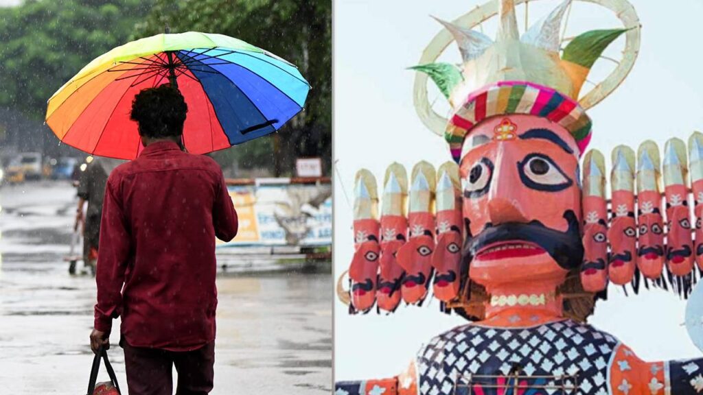 Heavy Rain Likely in UP and Bihar During Dussehra, Monsoon to Revive Showers Across Several Indian States