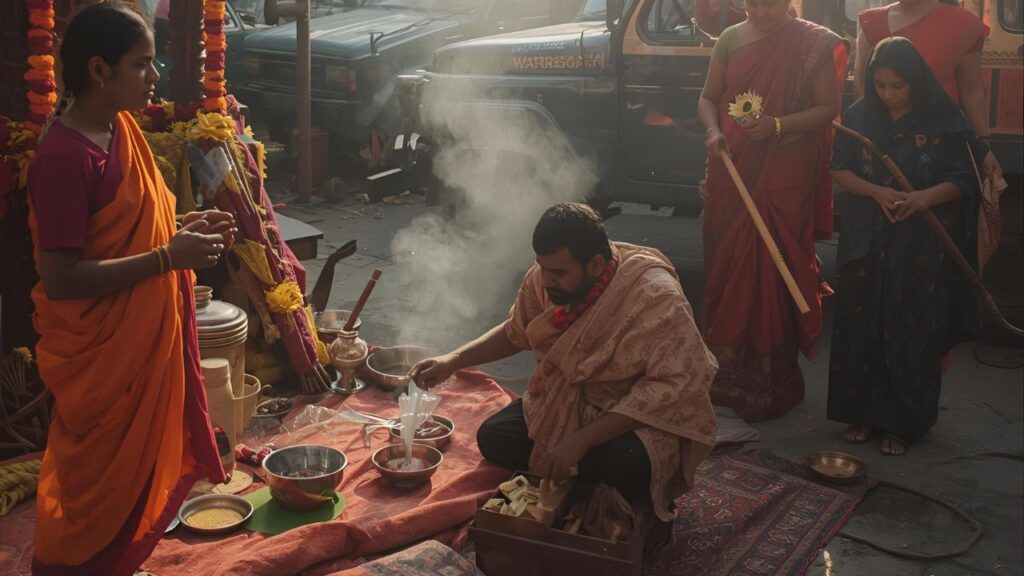 Ayudha Puja Date: इस बार आयुधा पूजा 2 अक्टूबर 2025 को दोपहर 2:09 बजे से 2:56 बजे तक शुभ मुहूर्त में होगी. इस समय पूजा करना सबसे लाभकारी माना जाता है क्योंकि यह समय सकारात्मक ऊर्जा और धार्मिक आशीर्वाद लाने वाला होता है. Ayudha Puja Date: इस बार आयुधा पूजा 2 अक्टूबर 2025 को दोपहर 2:09 बजे से 2:56 बजे तक शुभ मुहूर्त में होगी. इस समय पूजा करना सबसे लाभकारी माना जाता है क्योंकि यह समय सकारात्मक ऊर्जा और धार्मिक आशीर्वाद लाने वाला होता है.