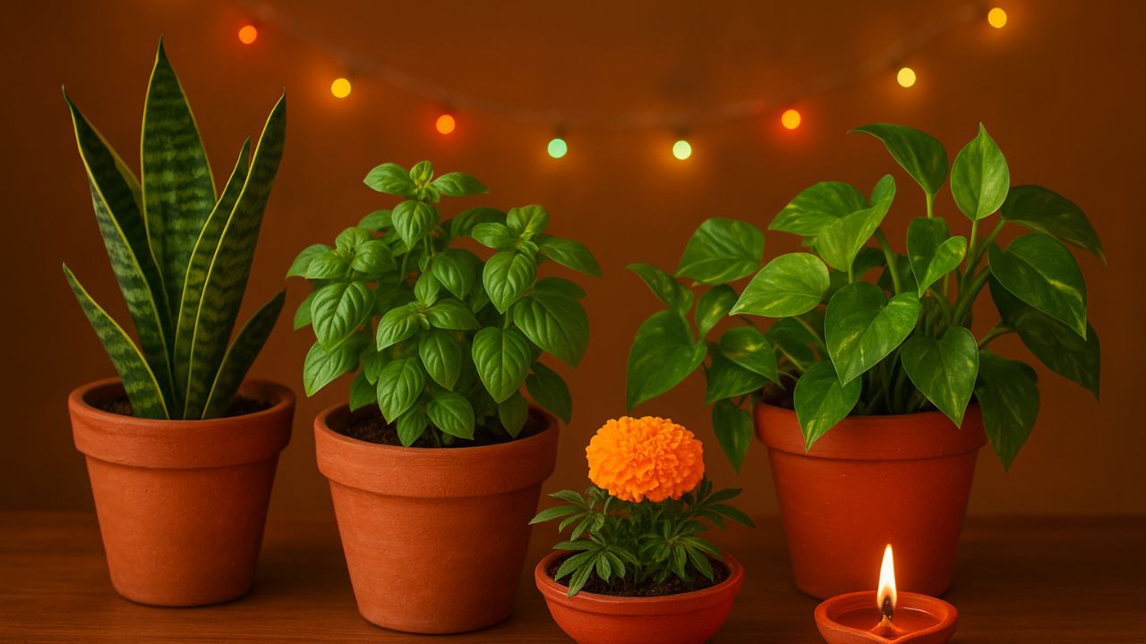 Diwali 2025: दिवाली से पहले लगा लें ये 5 पौधे, प्रदूषण की होगी NO टेंशन! खुशबू से महक उठेगा पूरा घर