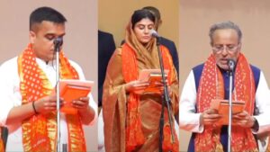 गुजरात सरकार के 16 मंत्रियों के इस्तीफे और 26 नए मंत्रियों ने ली शपथ, रवींद्र जडेजा की पत्नी बनी मंत्री, देखें लिस्ट