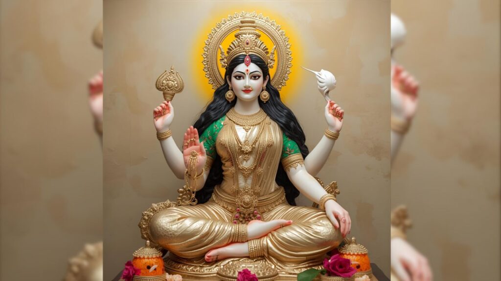 Goddess lakshmi: दिवाली की शाम मां लक्ष्मी और भगवान गणेश की विधि-विधान से पूजा की जाती है. मान्यता है कि इससे घर में समृद्धि, धन और सौभाग्य का वास होता है. कहा जाता है कि मां लक्ष्मी की कृपा से सालभर घर में आर्थिक तंगी नहीं आती.