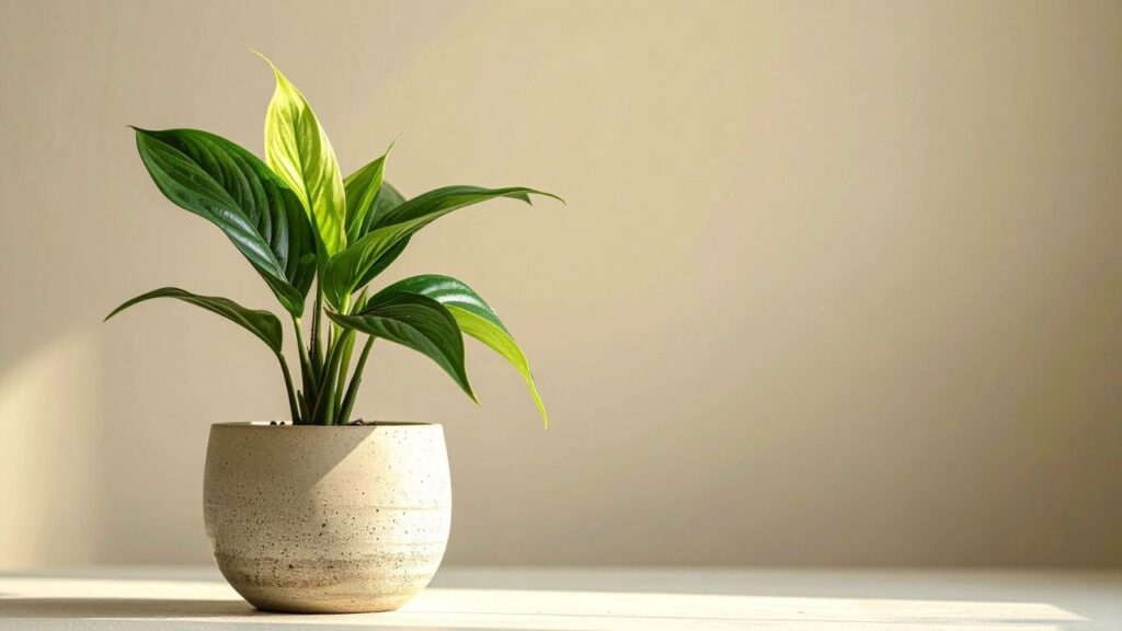 Peace Lily – यह पौधा हवा में मौजूद ट्राईक्लोरोइथीलीन, ज़ाइलीन, टोल्यूनि और अमोनिया जैसी जहरीली गैसों को हटाकर हवा को 60% तक शुद्ध करता है. यह घर के अंदर रखने के लिए बेहतरीन विकल्प है.