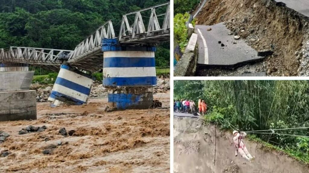 Darjeeling and Nepal Rain Havoc: Over 60 Dead, Mirik Worst Hit, Sikkim Cut Off, IMD Warns of Further Landslides and Flooding