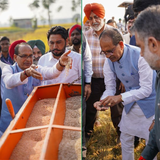 shivraj singh punjab visits photos
