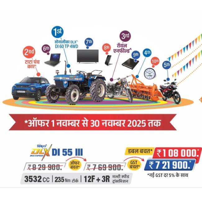 Best tractor offer Sonalika Eicher